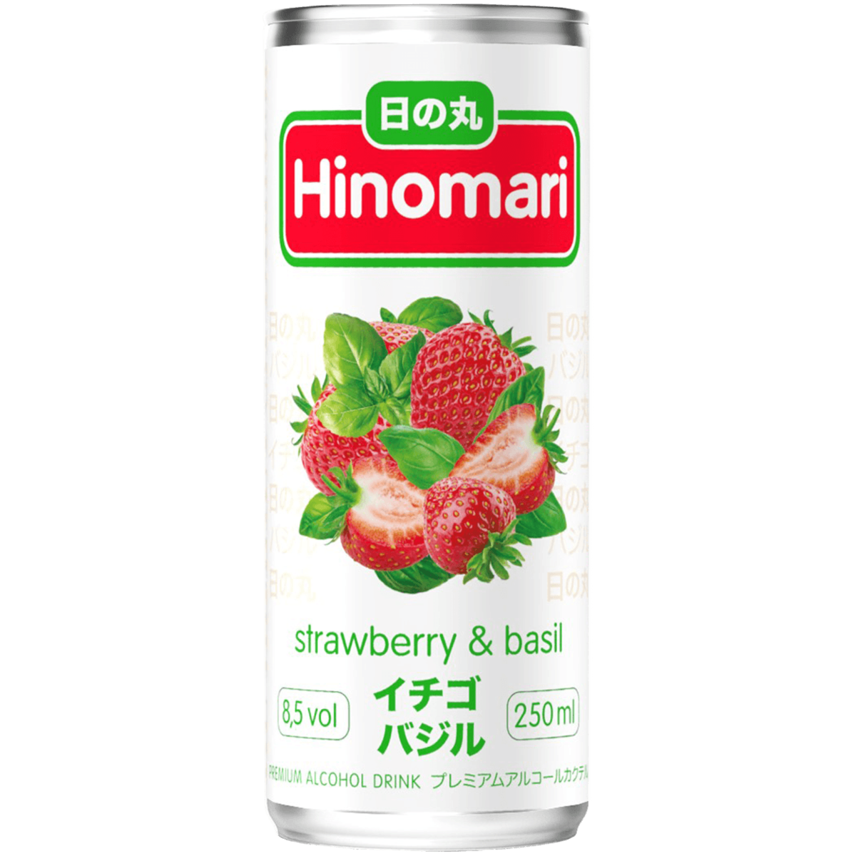 

Напиток винный Hinomari Strawberry & Basil красный полусладкий 0,25 л