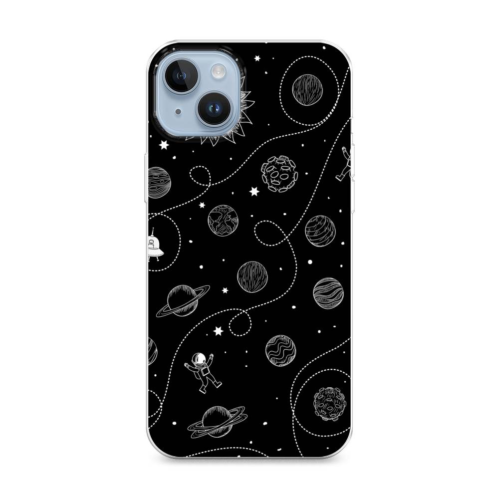 

Чехол Awog на Apple iPhone 14 / Айфон 14 "В невесомости", 15150-4