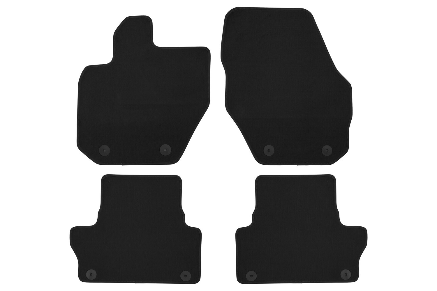 

Коврики в салон Klever Econom VOLVO XC60 АКПП 2008-, внед., 4 шт. (текстиль)