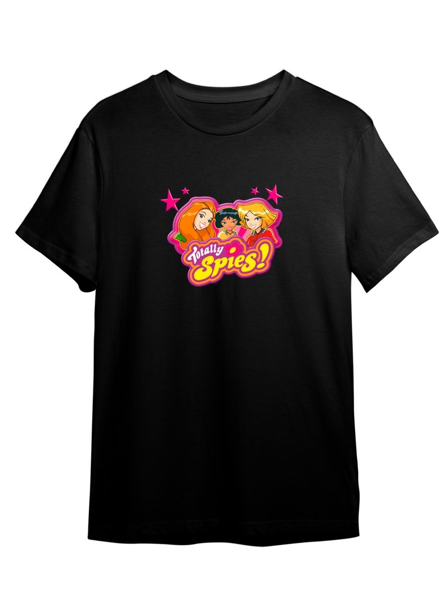 

Футболка унисекс СувенирShop Тотали спайс/Totally Spies/Мультсериал 2 черная S, Черный, "Тотали спайс/Totally Spies/Мультсериал" 2