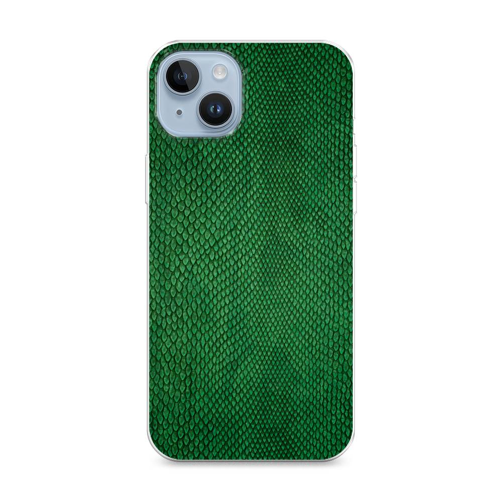 

Чехол Awog на Apple iPhone 14 / Айфон 14 "Изумрудная змея", 15150-3