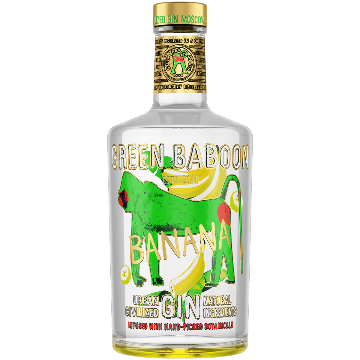 

Джин Green Baboon Banana 0,5 л