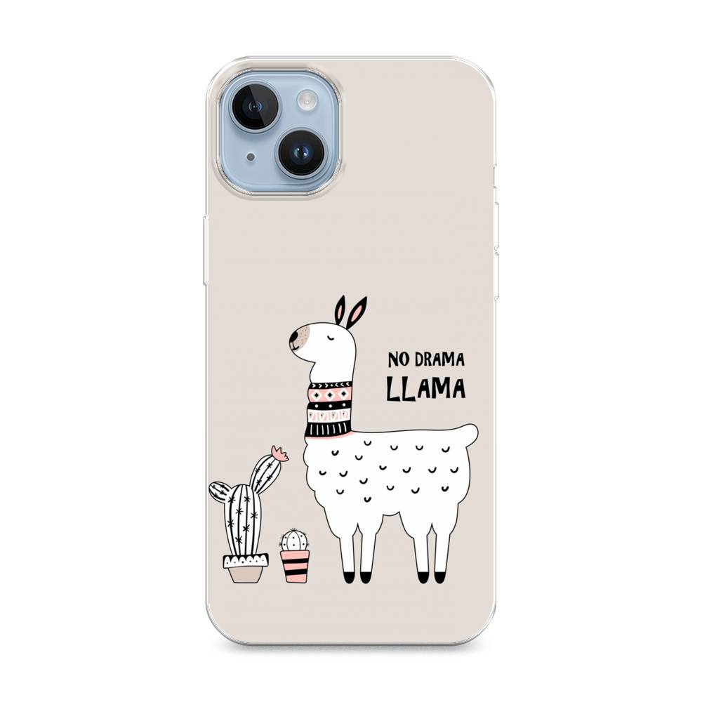 

Чехол Awog на Apple iPhone 14 / Айфон 14 "No drama LLama", 15150-2