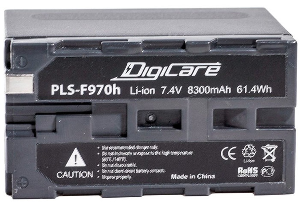 Аккумулятор Digicare PLS-F970H/NP-F970 8300mAh для видеосвета