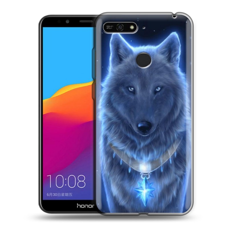 

Чехол для Huawei Y6 Prime 2018 с рисунком и защитой камеры, 69402