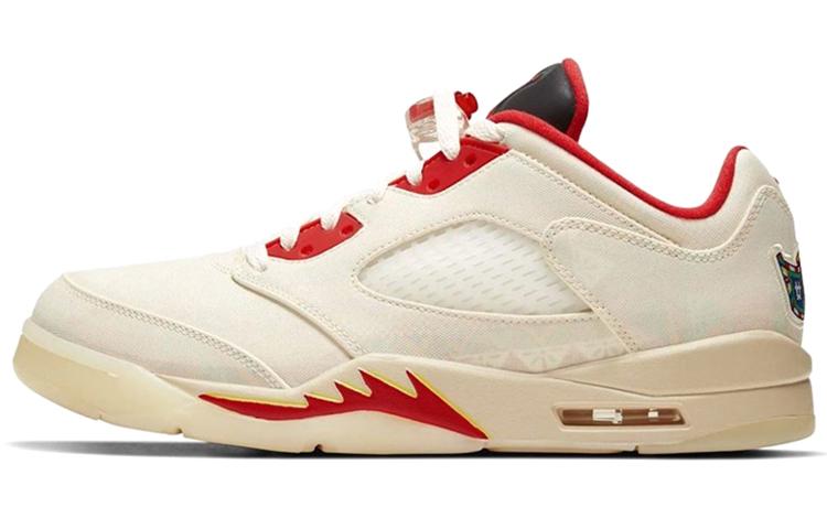 

Кеды унисекс Jordan Air Jordan 5 retro low chinese new year бежевые 40.5 EU, Бежевый, Air Jordan 5 retro low chinese new year