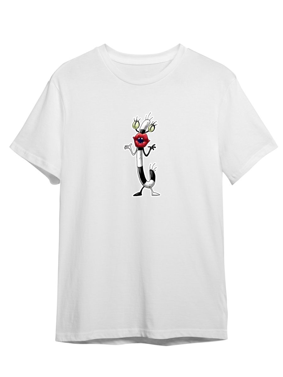 

Футболка унисекс СувенирShop Мультфильм/Реальные монстры 4 белая 5XL, "Мультфильм/Реальные монстры" 4