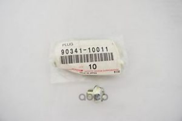 

Пробка Сливная Toyota 90341-10011 TOYOTA арт. 90341-10011