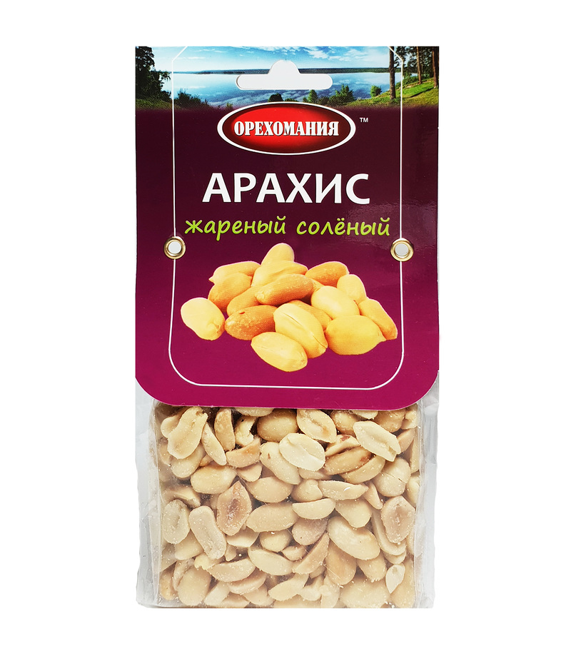 

Арахис Орехомания жареный соленый 180 г