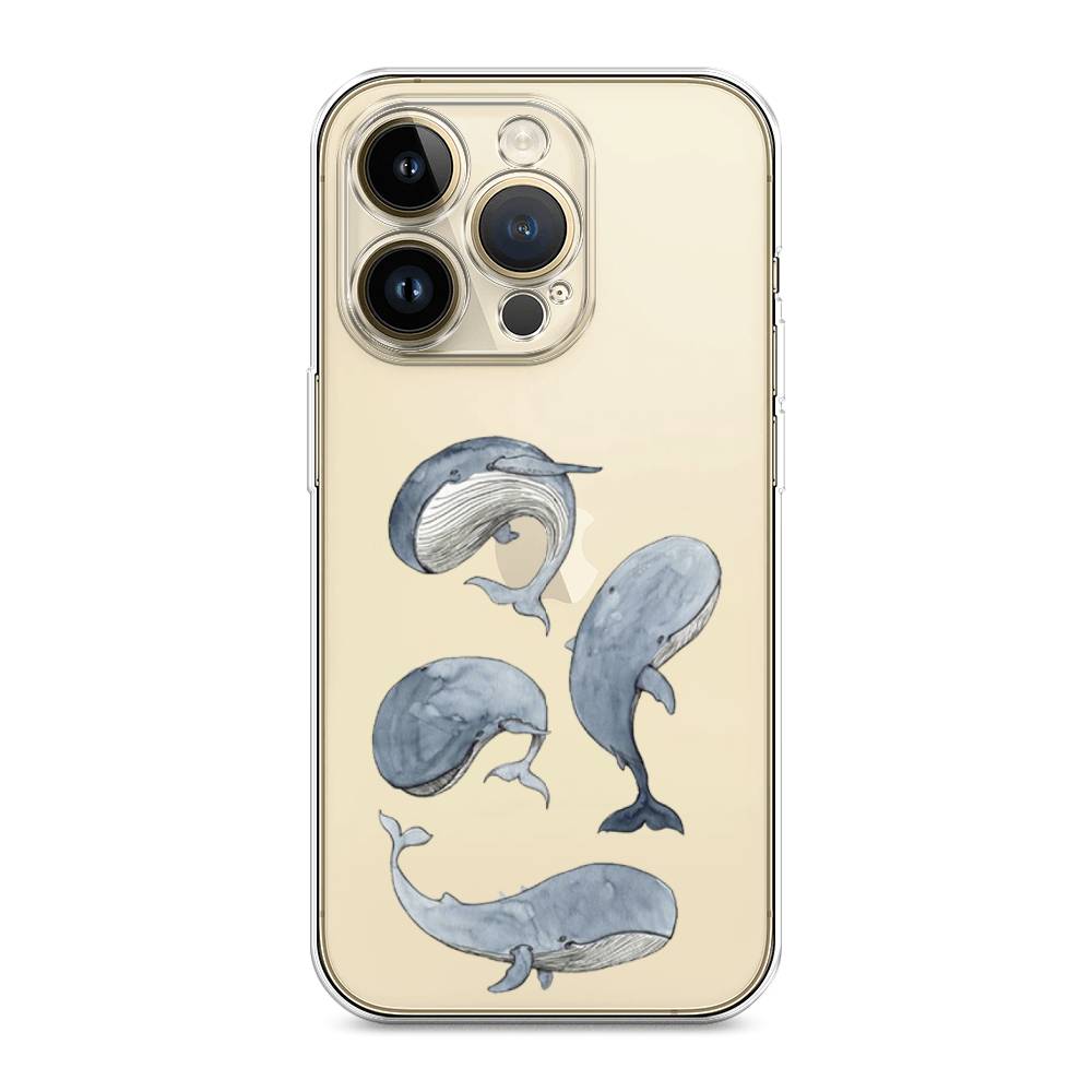 

Чехол Awog на Apple iPhone 14 Pro Max / Айфон 14 Pro Max "Киты", 15050-1