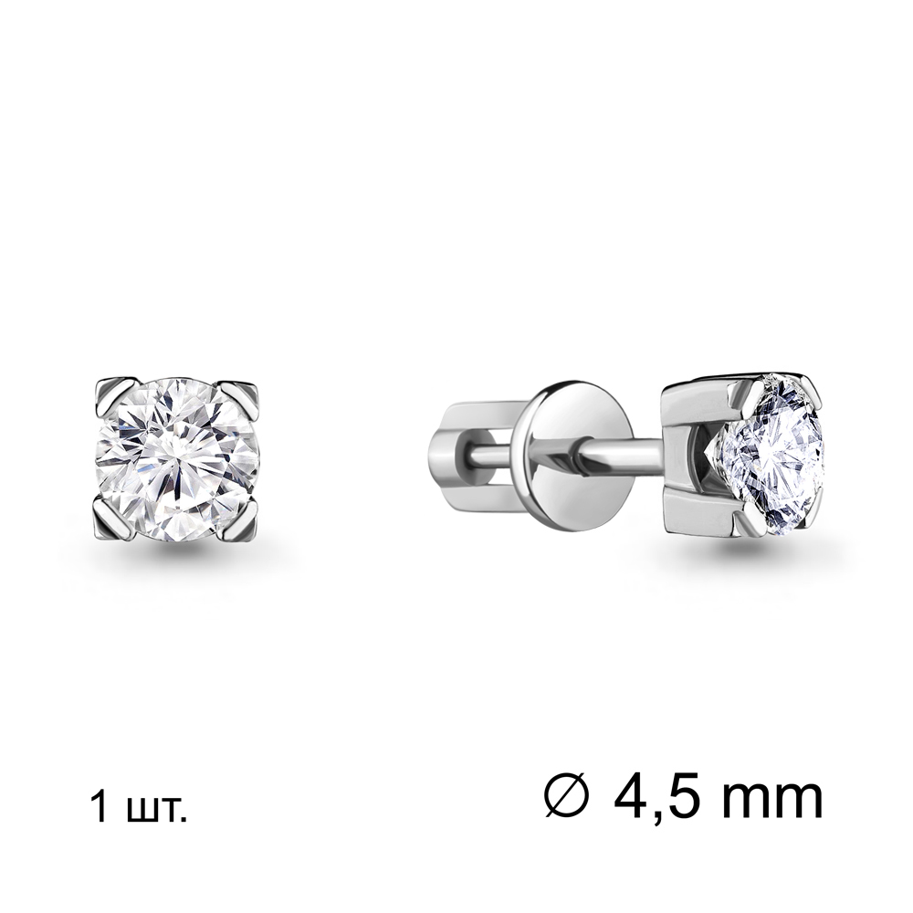 

Моносерьга из серебра с фианитом Aquamarine Aquamarine 43507_925_р, 43507_925_р