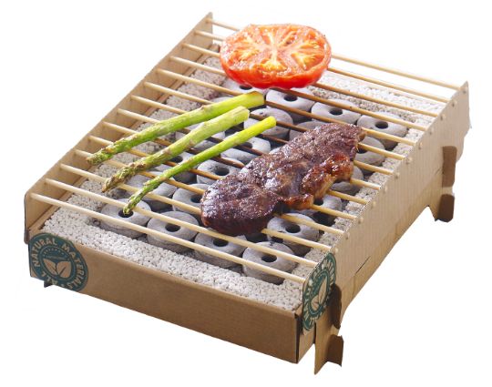 

Одноразовый гриль Green Grill 325 х 245 мм, Бежевый