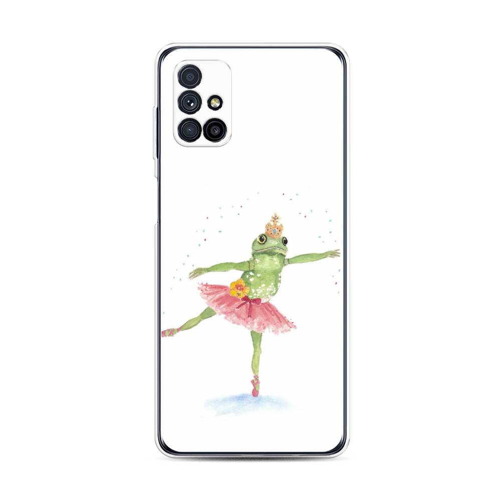 

Чехол на Samsung Galaxy M31s "Лягушка-балерина", Зеленый, 2101450-4