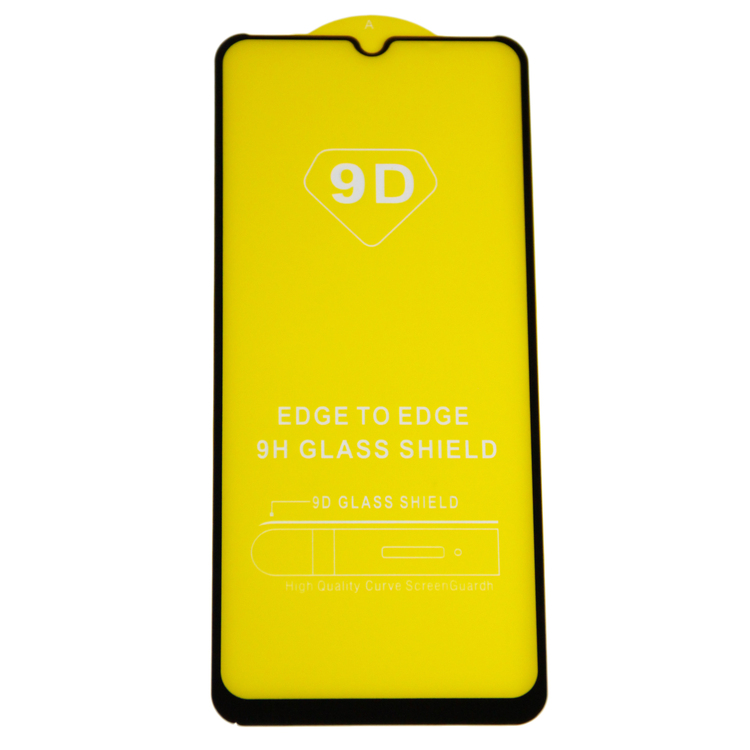 Защитное стекло для Vivo Y21 2021 (2.5D/полная наклейка) <черный>