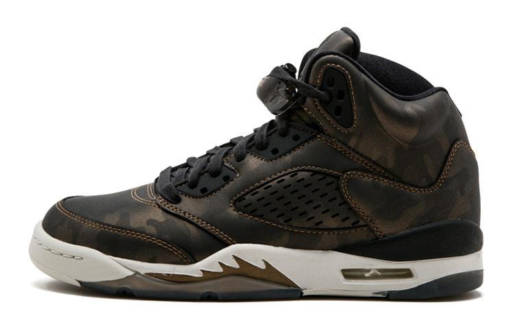 

Кеды унисекс Jordan Air Jordan 5 Retro Heiress Camo GS хаки 37.5 EU, Air Jordan 5 Retro Heiress Camo GS