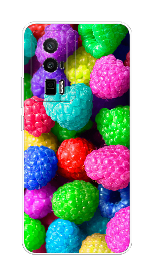 

Чехол на Xiaomi Redmi K60/Poco F5 Pro "Леденцовая малина", Фиолетовый;розовый;зеленый, 318850-1