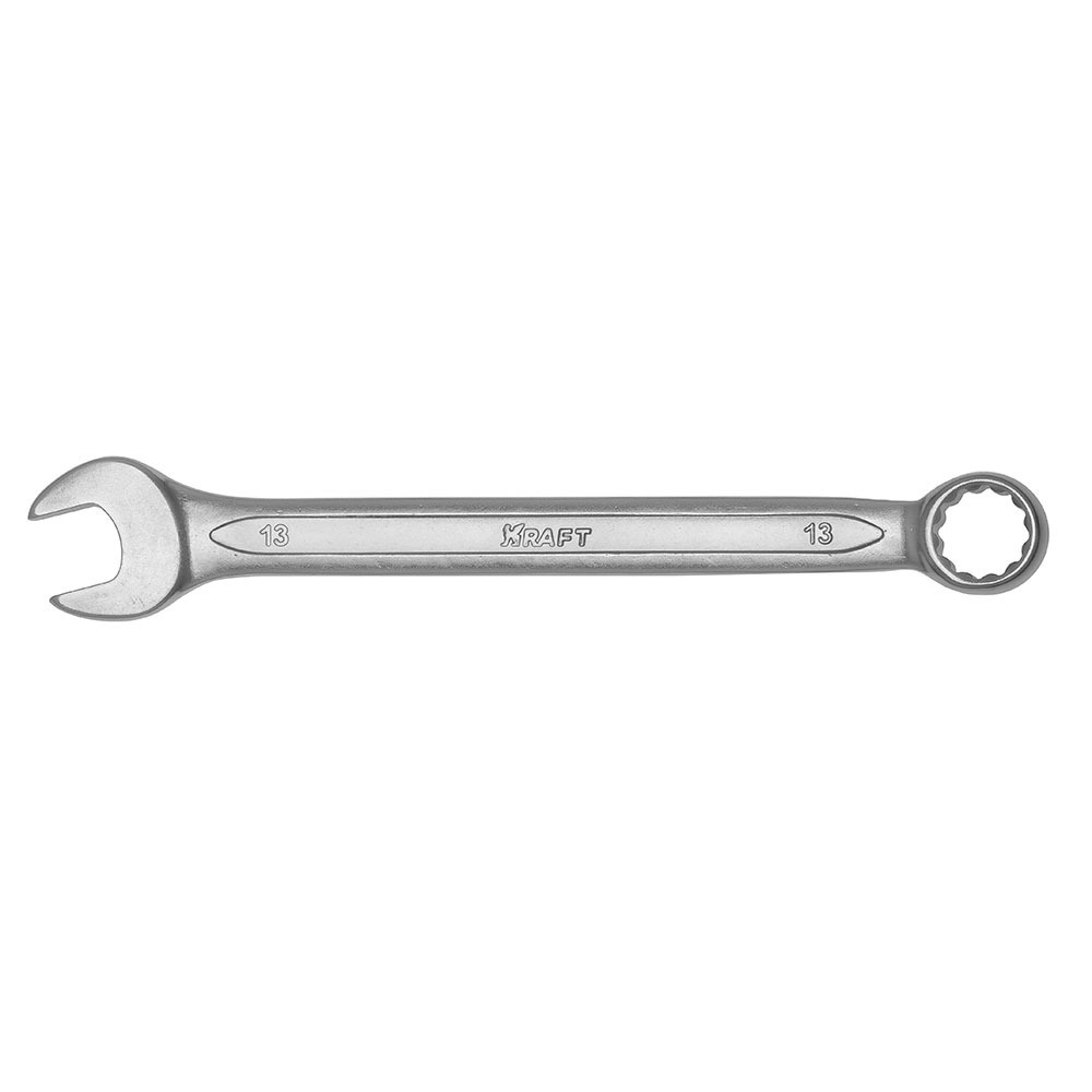 Ключ Комбинированный 13 Мм (Cr-V, Холодный Штамп, Холдер) Kraft арт. KT700507