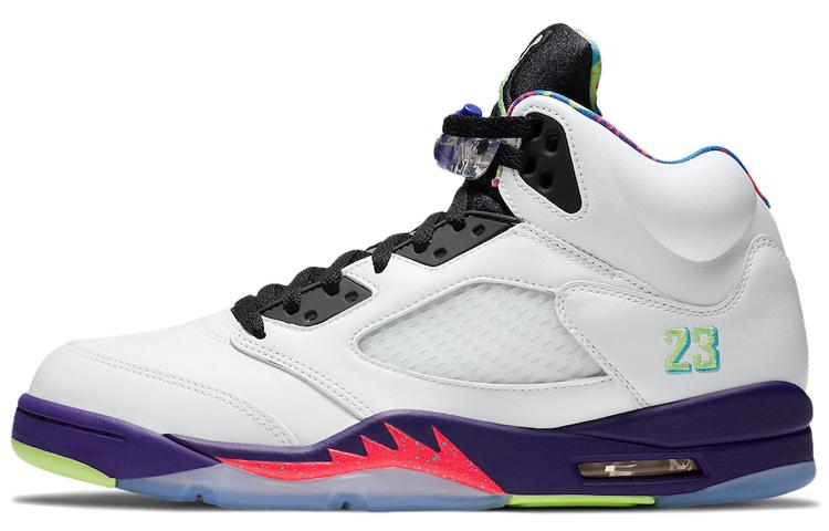 

Кеды унисекс Jordan Air Jordan 5 retro ghost green 2020 белые 42 EU, Белый, Air Jordan 5 retro ghost green 2020