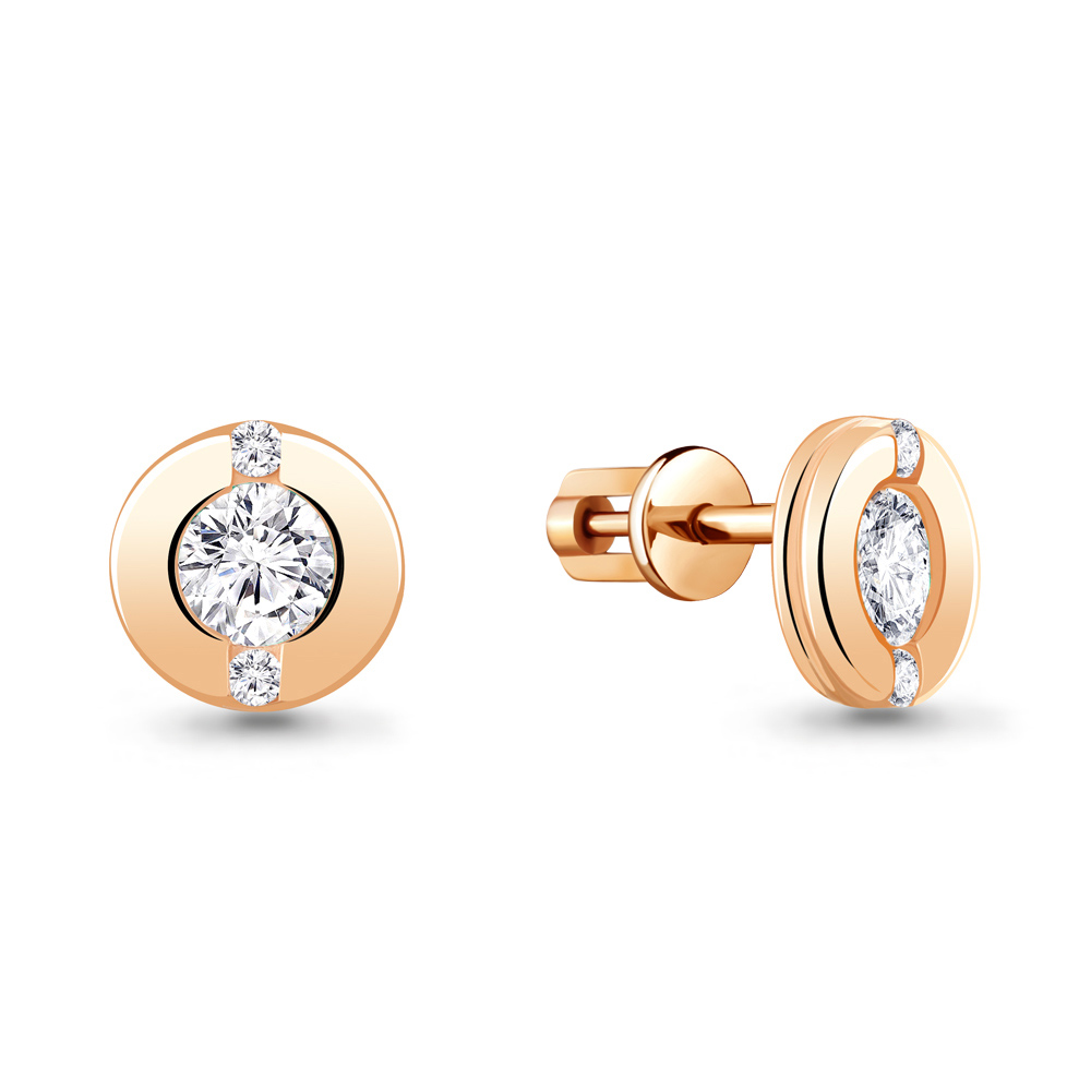 

Серьги из серебра с фианитом Aquamarine Aquamarine 434721А_925_з, 434721А_925_з