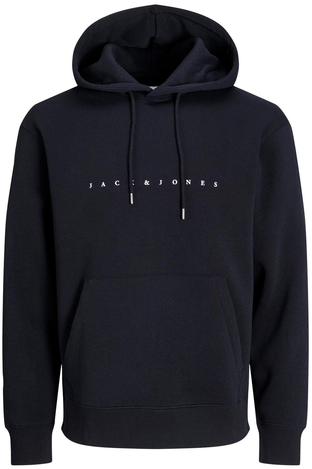 

Худи мужское Jack & Jones 12233972 черное S, Черный, 12233972