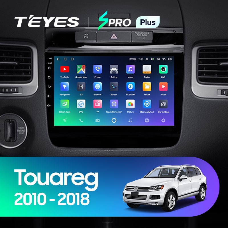 Автомобильная магнитола Teyes SPRO Plus 6128 Volkswagen Touareg FL NF 2010-2018 Тип A 3930000₽