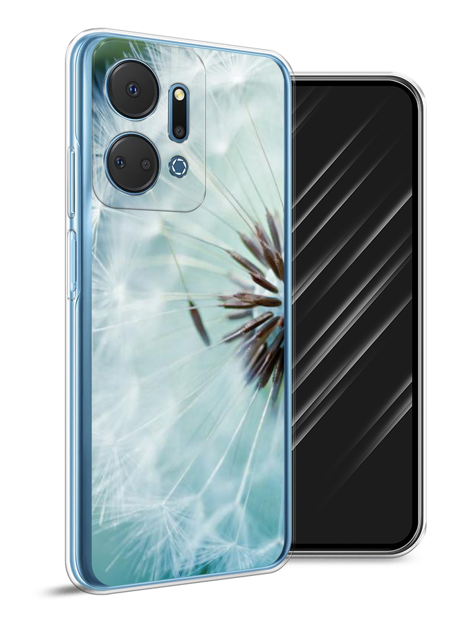 

Чехол Awog на Honor X7A Plus "Пух одуванчика", Серебристый;серый, 6121850-1