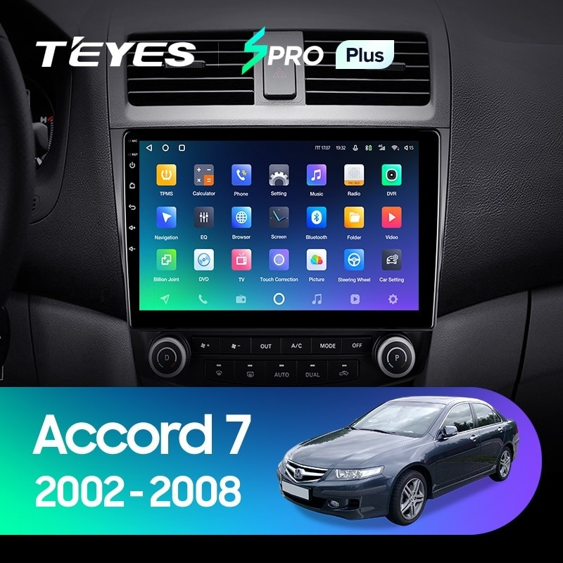 Автомобильная магнитола Teyes SPRO Plus 6128 Honda Accord 7 2005-2008 3980000₽
