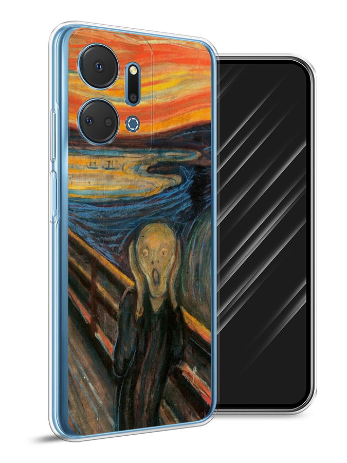 

Чехол Awog на Honor X7A Plus "Крик", Оранжевый;синий;серый, 6121850-1