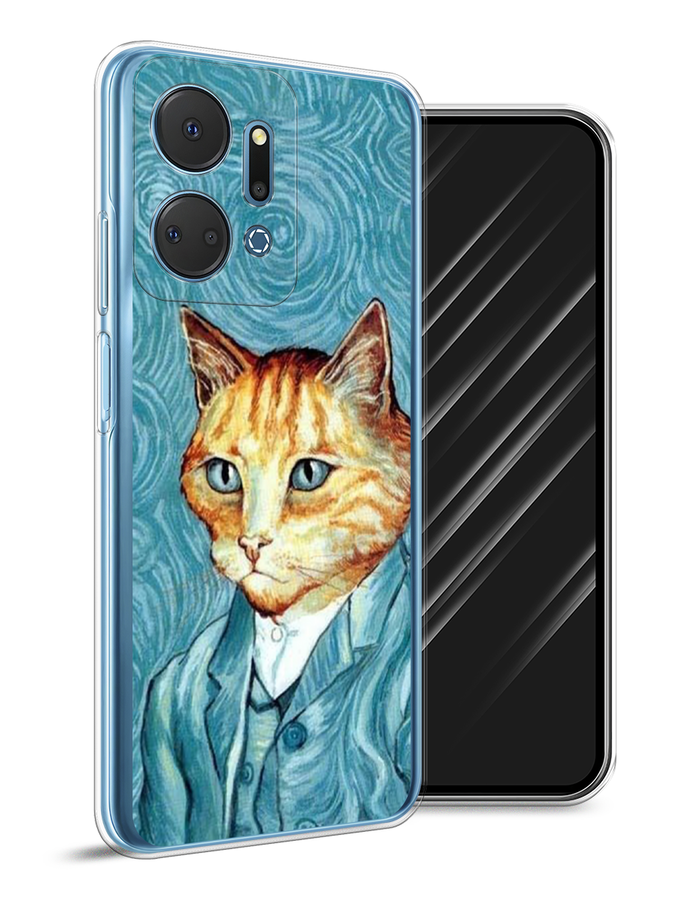 

Чехол Awog на Honor X7A Plus "Кот Ван Гог", Голубой;коричневый, 6121850-1