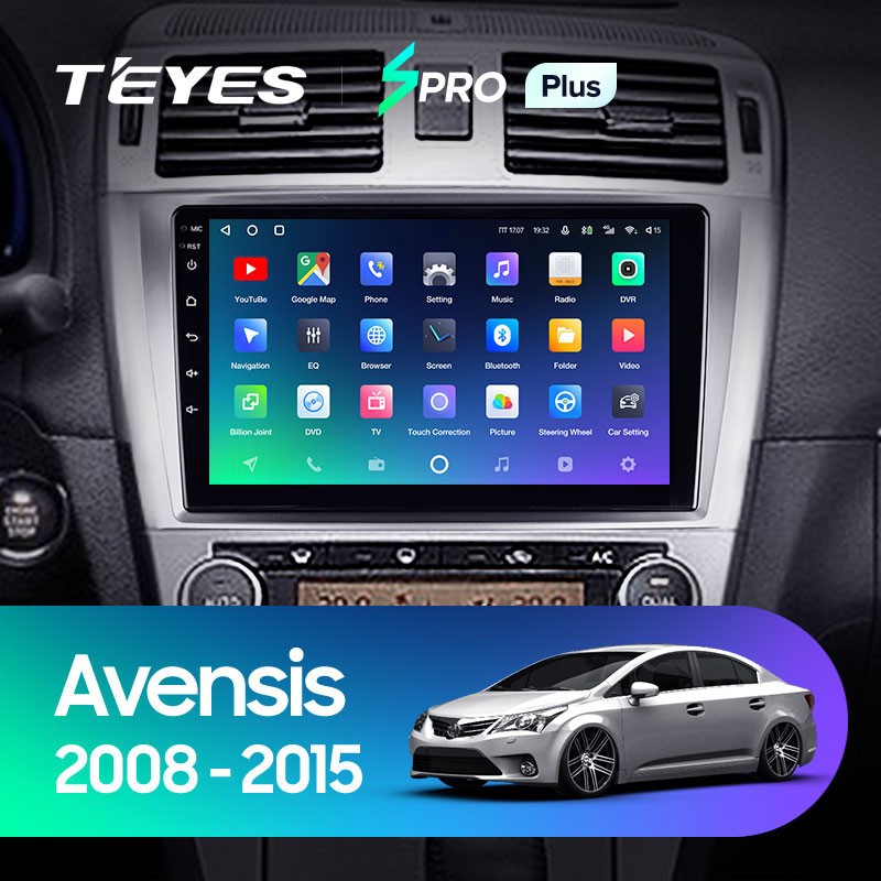 Автомобильная магнитола Teyes SPRO Plus 464 Toyota Avensis 3 2008-2015 3280000₽