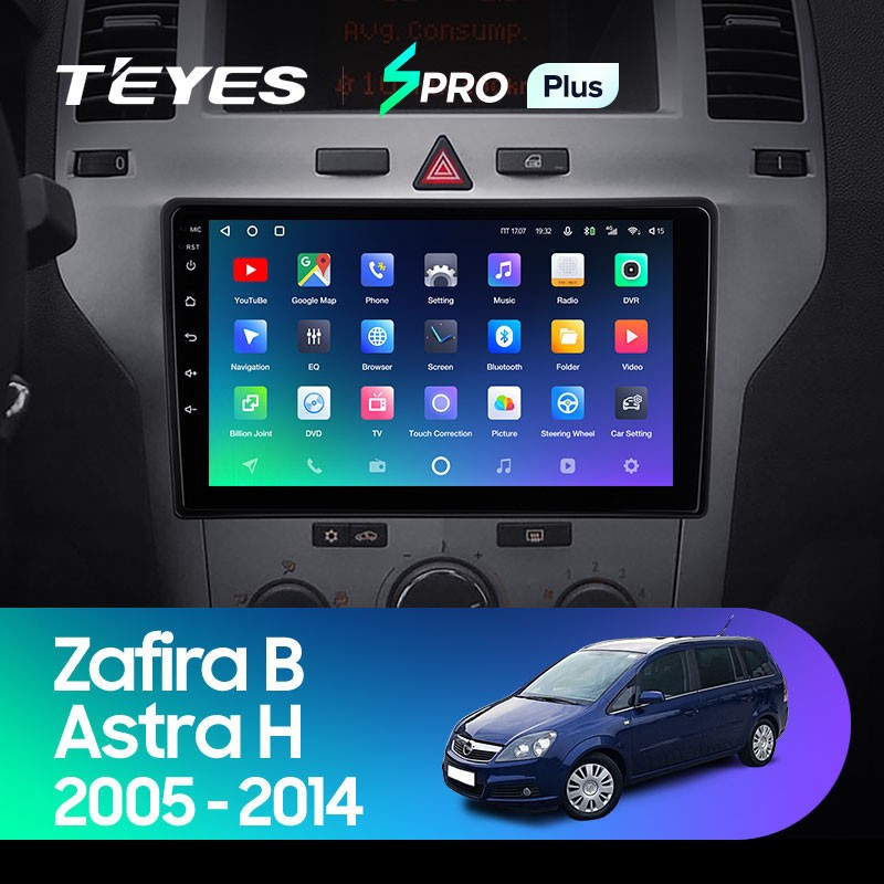 Автомобильная магнитола Teyes SPRO Plus 464 Opel Zafira B 2005-2014 F2 3340000₽