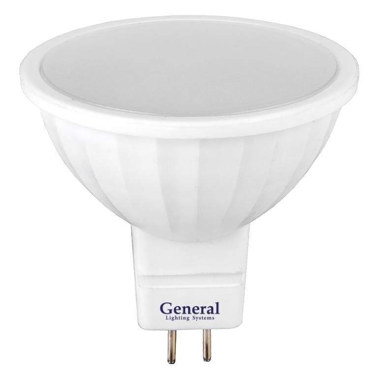 

Лампа светодиодная GENERAL, GU5.3, 12W, 3000K, арт. 713210 - (10 шт.)