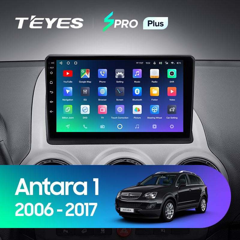 Автомобильная магнитола Teyes SPRO Plus 464 Opel Antara 1 2006-2017 3800000₽