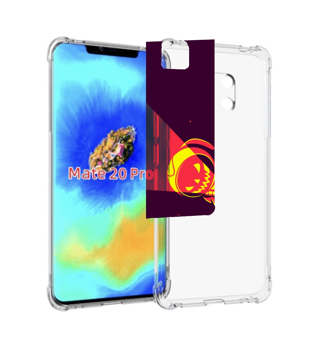 

Чехол MyPads космонавт-в-хеллуин для Huawei Mate 20 Pro/Mate 20 RS 6.39, Прозрачный, Tocco
