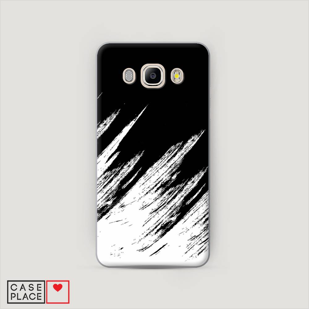 

Чехол Awog "Черно белые брызги" для Samsung Galaxy J5 2016