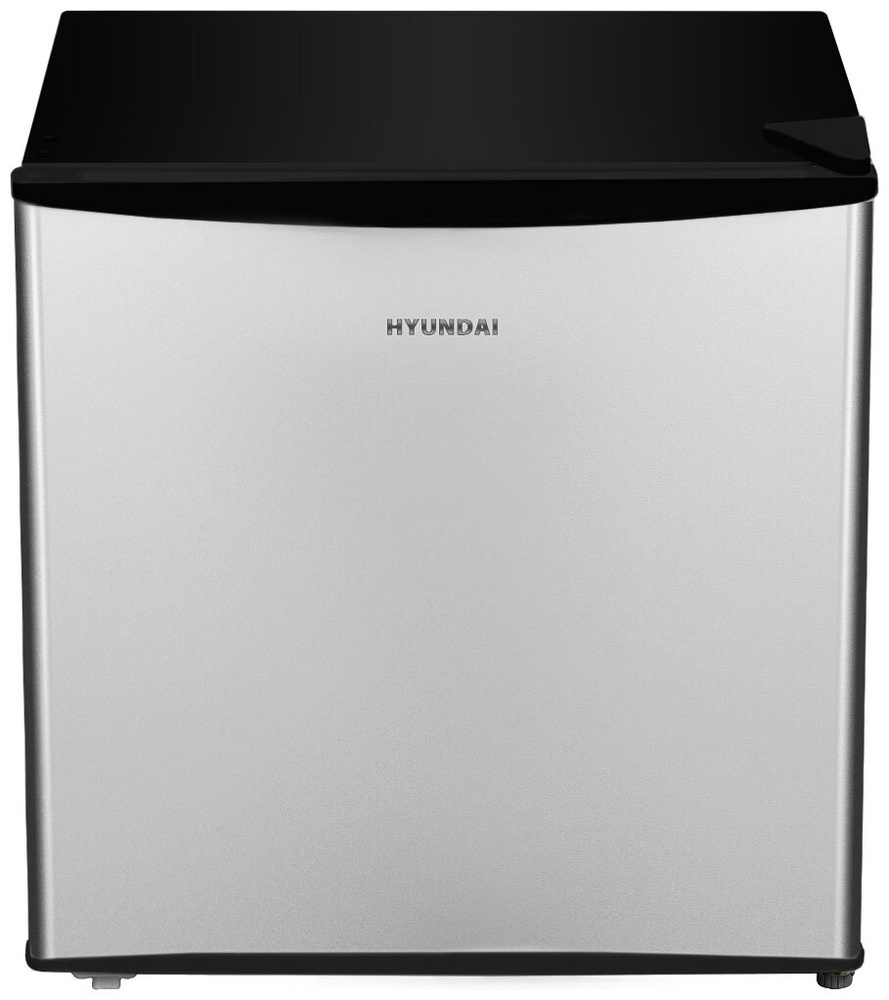 Холодильник Hyundai CO0502 серебристый/черный минихолодильник hyundai co0502 серебристый