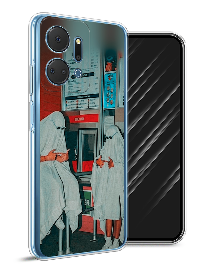

Чехол Awog на Honor X7A Plus "Chillin Killin", Красный, 6121850-1
