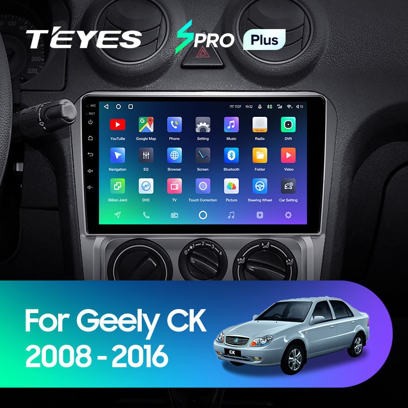 Автомобильная магнитола Teyes SPRO Plus 464 Geely CK 2008-2016 3220000₽