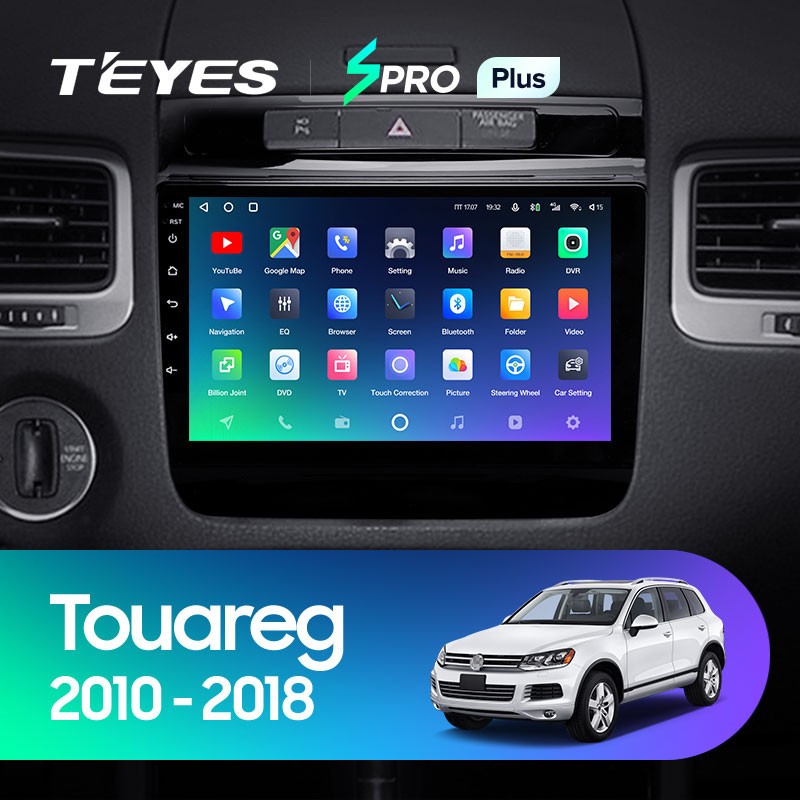 Автомобильная магнитола Teyes SPRO Plus 432 Volkswagen Touareg FL NF 2010-2018 Тип A 3714500₽