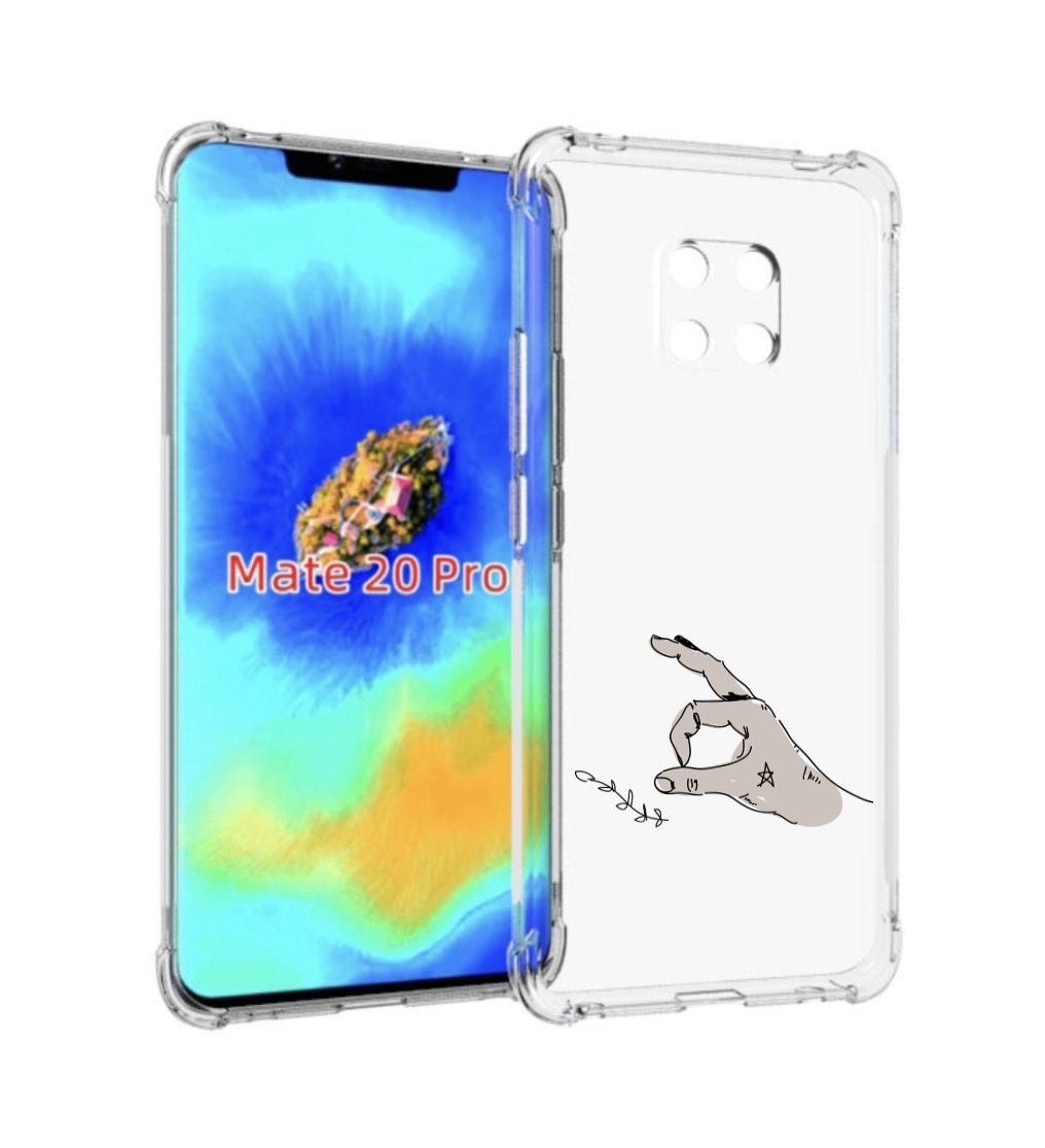 Чехол MyPads кольцо для Huawei Mate 20 Pro/Mate 20 RS 6.39