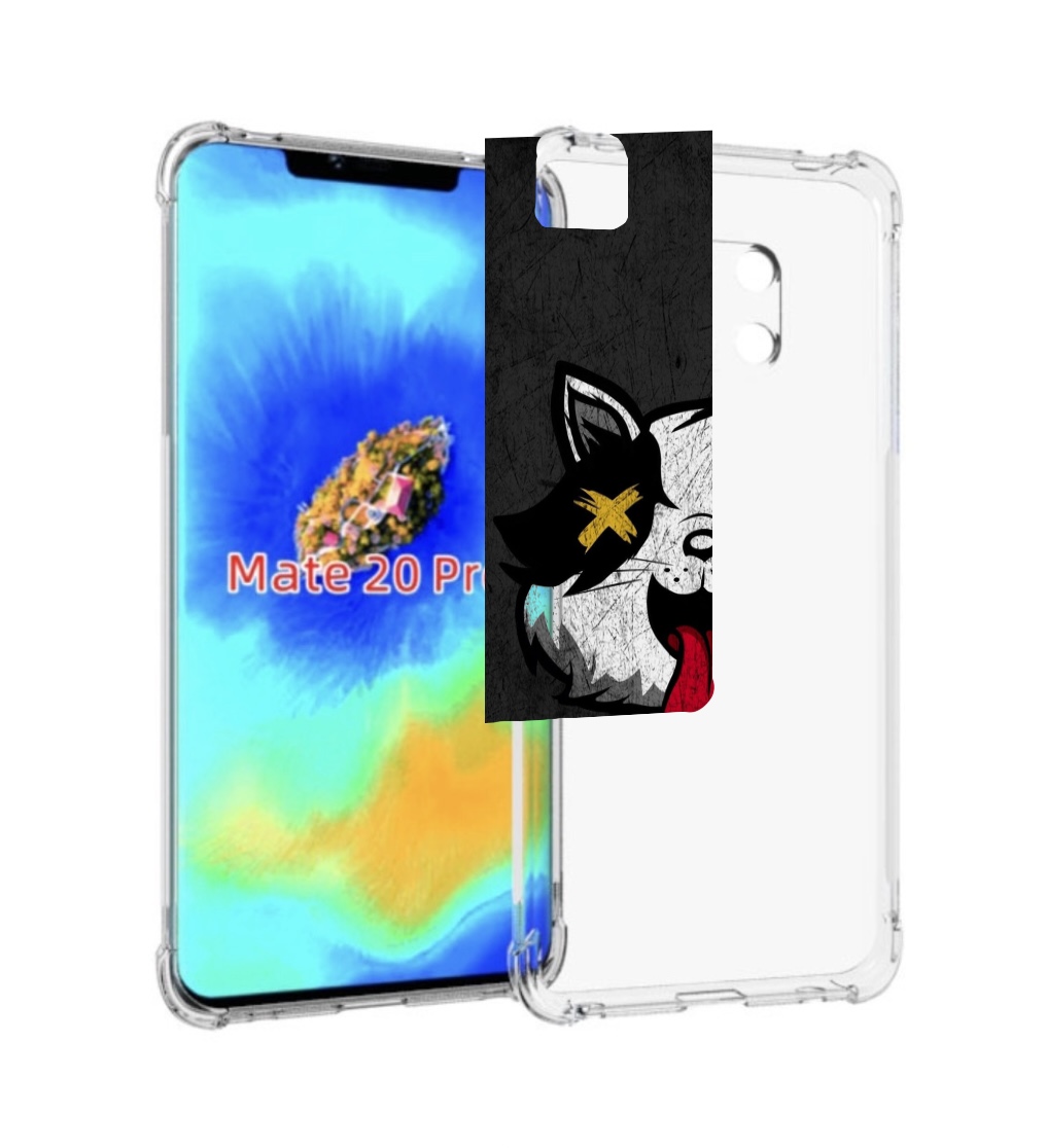 

Чехол MyPads классный зверек для Huawei Mate 20 Pro/Mate 20 RS 6.39, Прозрачный, Tocco