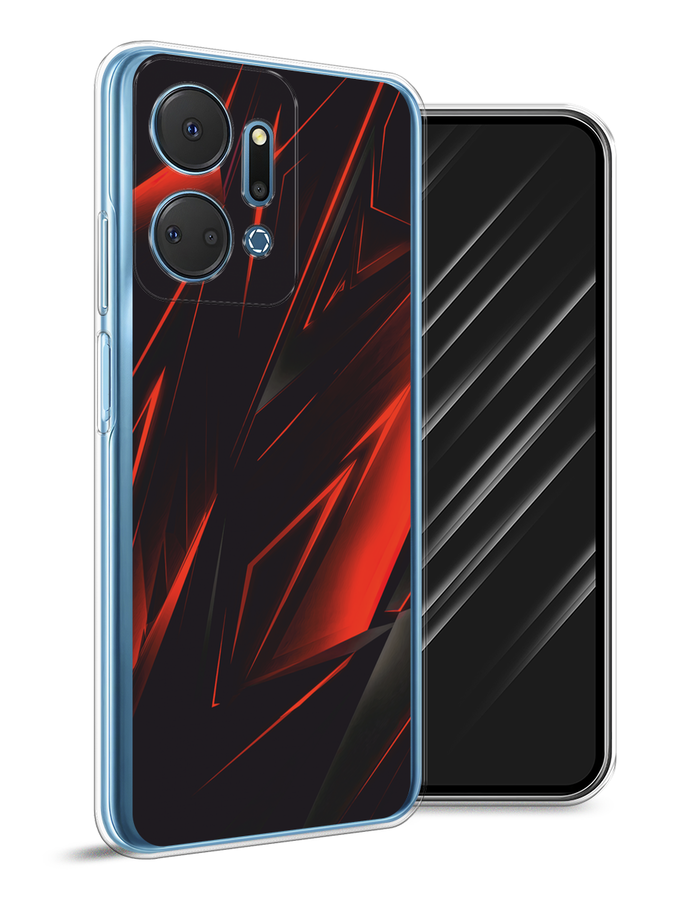 

Чехол Awog на Honor X7A Plus "Игровой фон", Бордовый;красный;черный, 6121850-1
