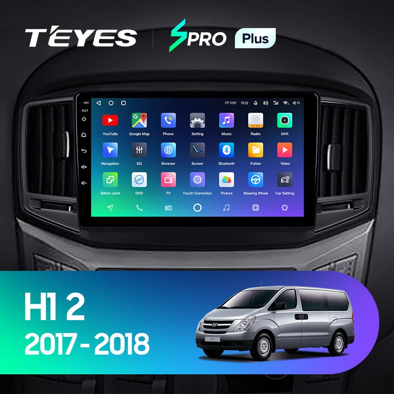 Автомобильная магнитола Teyes SPRO Plus 432 Hyundai H1 2 2017-2018 3576500₽