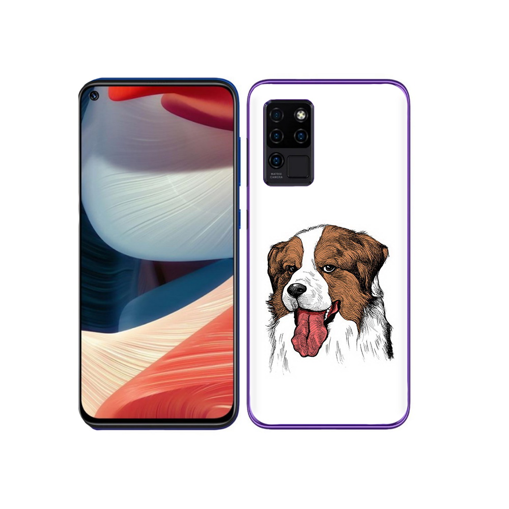 

Чехол MyPads Tocco для Oukitel C21 бетховен, Прозрачный, Tocco