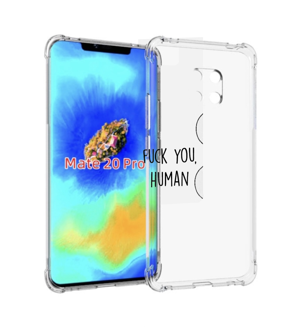 

Чехол MyPads инопланетяне для Huawei Mate 20 Pro/Mate 20 RS 6.39, Прозрачный, Tocco
