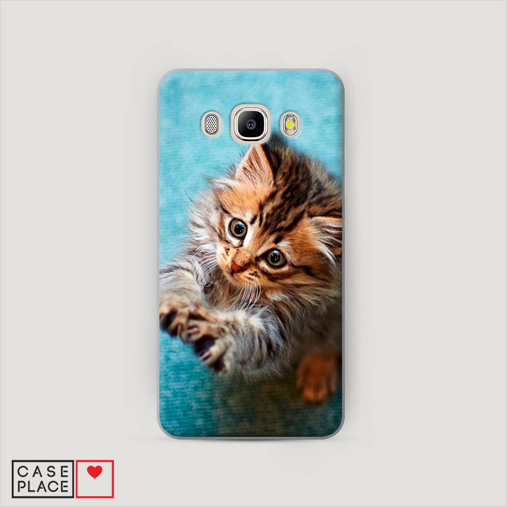 

Чехол Awog "Котенок просит есть" для Samsung Galaxy J5 2016