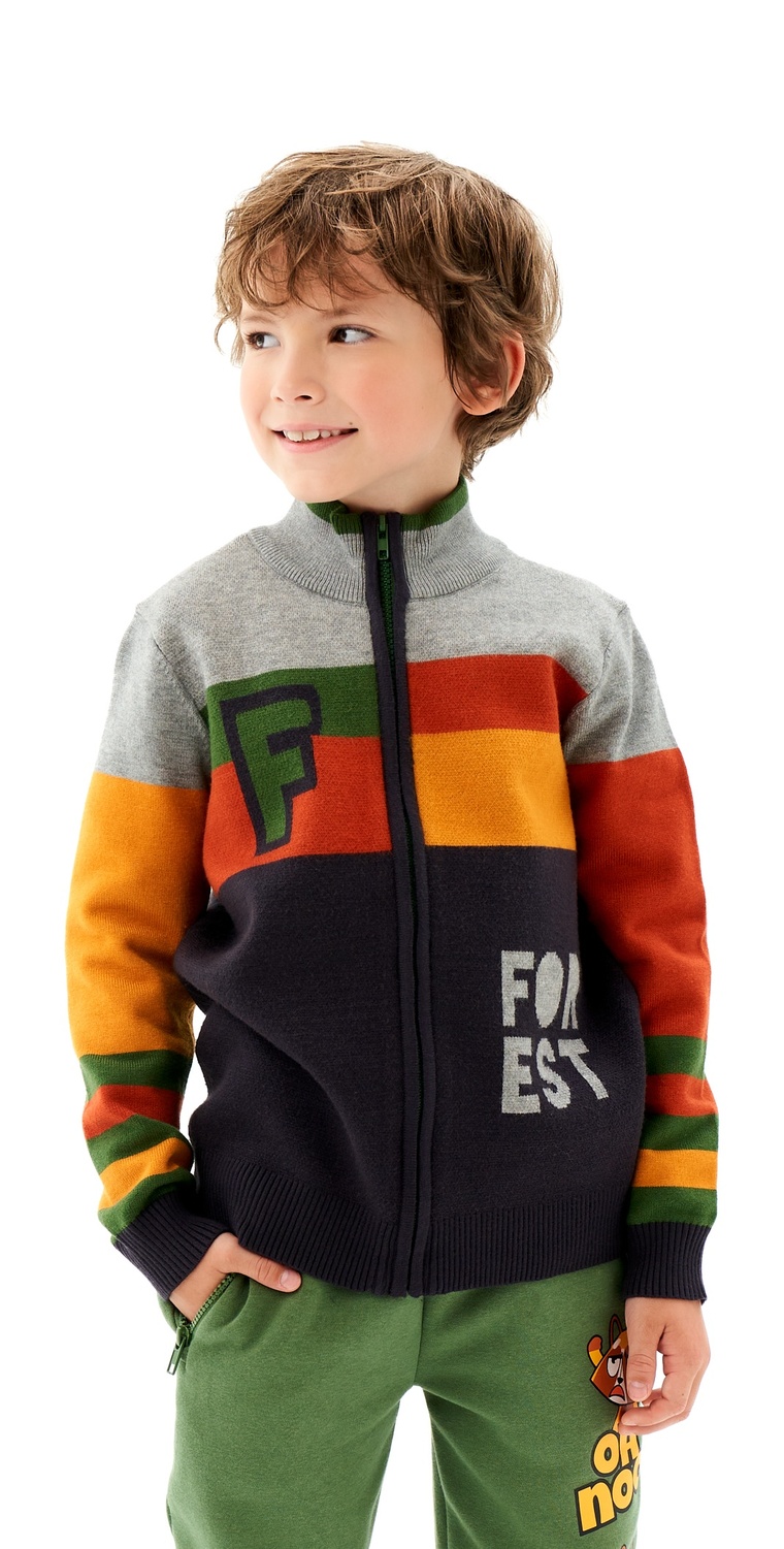 

Кардиган детский Kari Kids AW24C36203516, темно-серый, 98, 234015