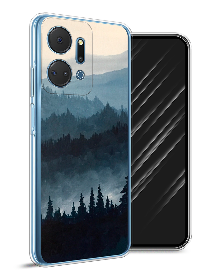 

Чехол Awog на Honor X7A Plus "Туманные горы", Бежевый;серый;черный, 6121850-1