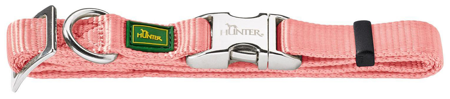 

Ошейник для собак Hunter ALU-Strong Inari S, с металлической застежкой, розовый