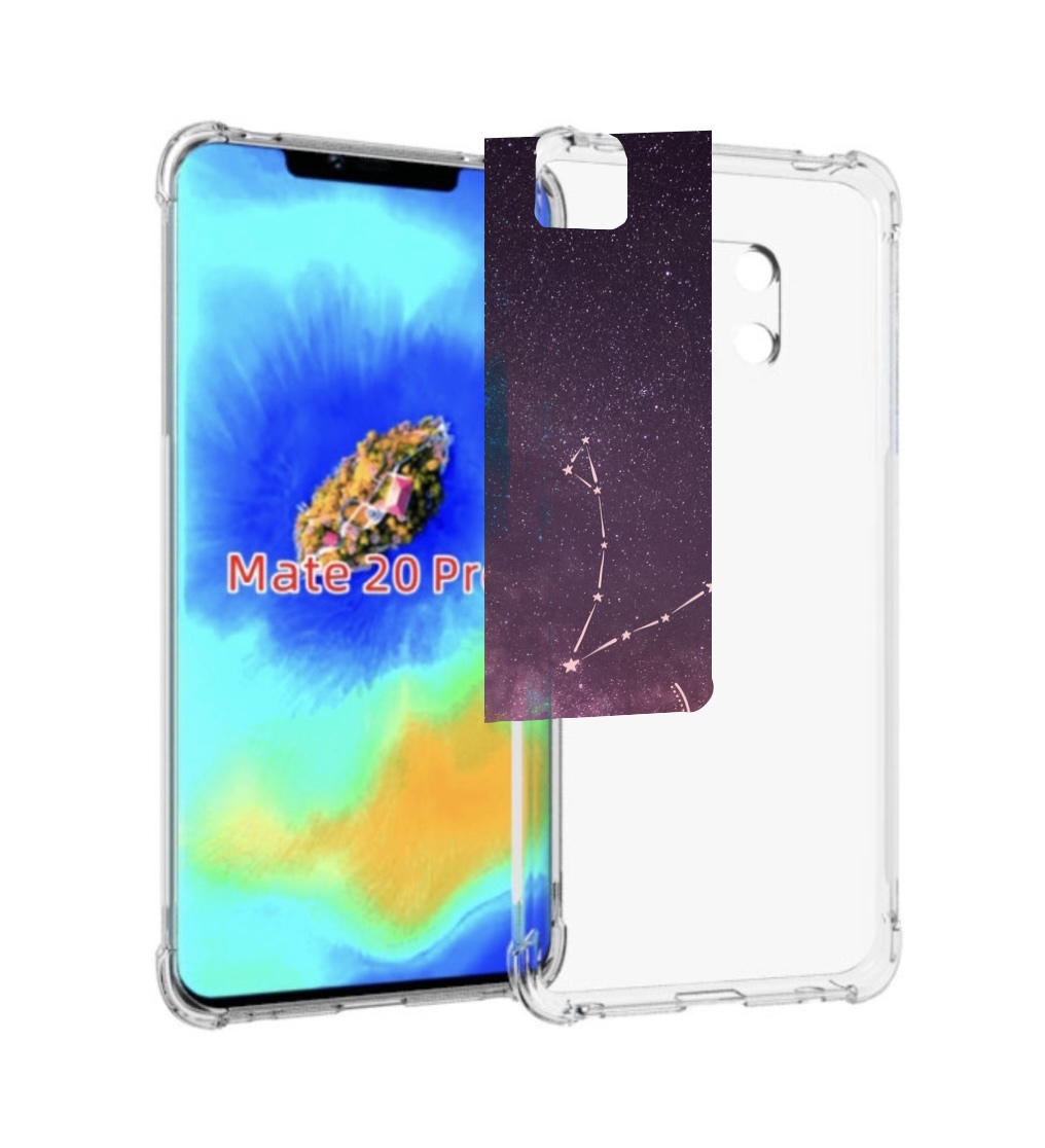 

Чехол MyPads знак зодиака рыбы 5 для Huawei Mate 20 Pro/Mate 20 RS 6.39, Прозрачный, Tocco